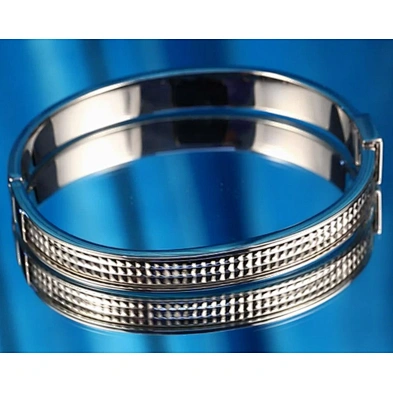 Decent trendy stainless steel thread bracelet jewelry woman