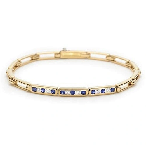 New model design bangle gold charm bracelet jewelry design for girl