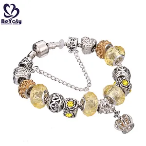 Wholesale fashion silver germanium and tourmaline bracelet