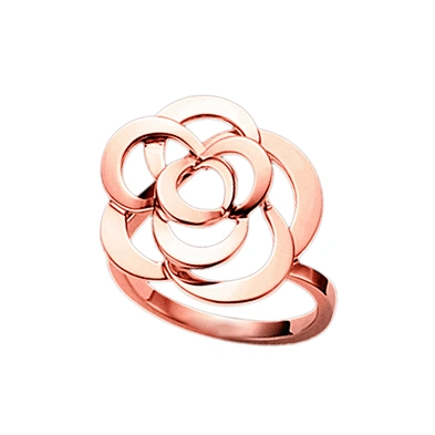 Anniversary souvenir flower 2 gram gold ring for women
