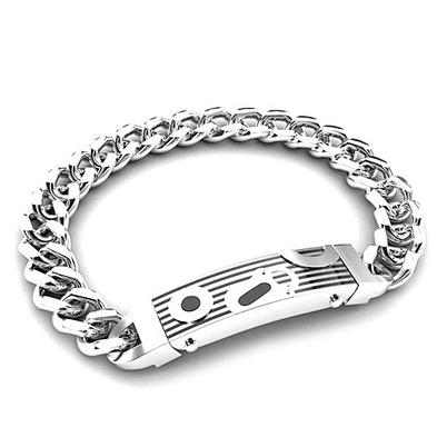 High quality rose gold and black 3161 stainless steel jewelry
