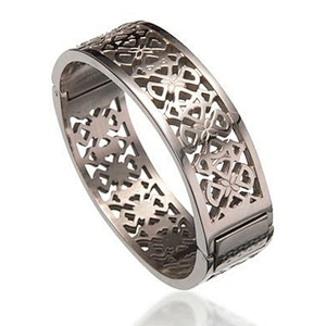 Latest hollow carved bulk custom boy and girl friendship fitness bracelets