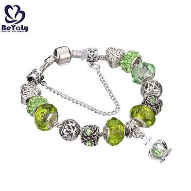 Wholesale fashion silver germanium and tourmaline bracelet