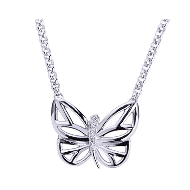 Beautiful custom butterfly pendant wholesale silver jewelry thailand