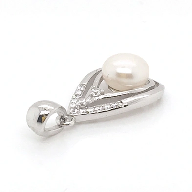 Nice Girls Silver Chain Pearl Waterdrop Cage Designs Pendant Personal
