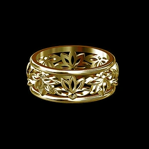 Shiny cz beautiful latest gold ring design for women with price