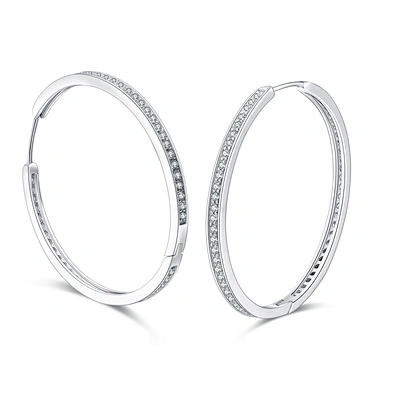 Hot selling fashion sterling silver hoop earring