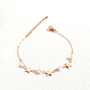Wholesale saudi arabia gold jewelry bracelet price of pearl