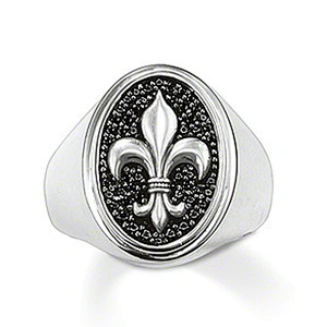 Special style specialized silver black onyx stones for rings