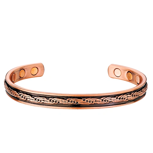 Magnetic therapy health copper rare earth bracelet china for men