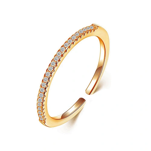 Womens city light weight cast ring fine 9k gold jewelry