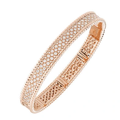 Rose gold color cubic stone silver jewelry bracelet set