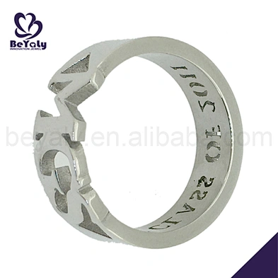 Wholesale custom letter 625 sterling silver jewelry