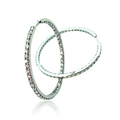 Hot selling fashion sterling silver hoop earring