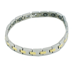 Elegant fashion bead design innovation hematite saint bracelet