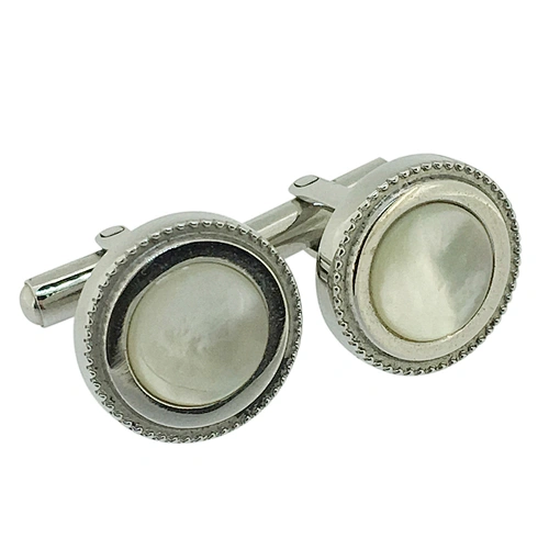 Customized design men shirt accessories auto logo cufflinks