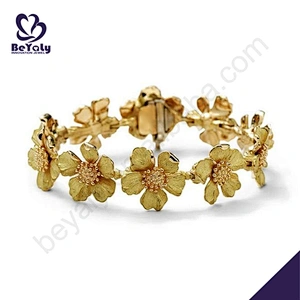 Fine quality flower chain women's bracelets