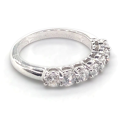 Mexican artificial diamond silver jewelry sample discount picture engagement ring
