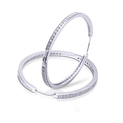 Hot selling fashion sterling silver hoop earring