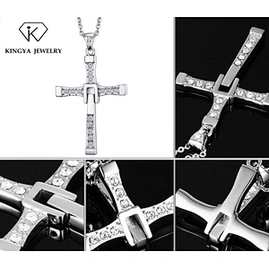 Silver cuban link chain necklace wholesale jewelry in miami