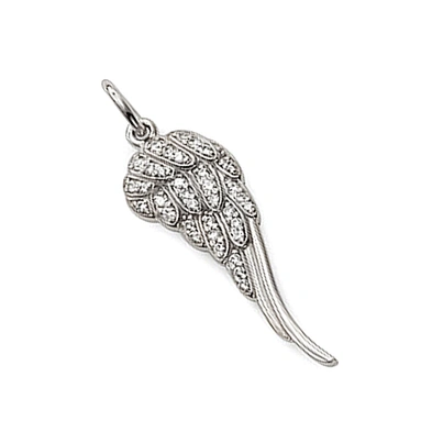 Rose gold wing design crystal letter j pendant necklace