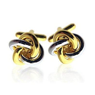 Swirl design cute men's golden fruits and vegetable cufflinks