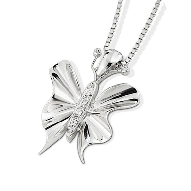 925 Sterling Silver Animal Charm Butterfly Pendant Jewelry Only Pendant