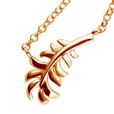 Cheap sublimation blank leaf charm pendant with chain