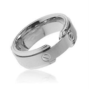 New arrival stainless steel adjustable screw rings