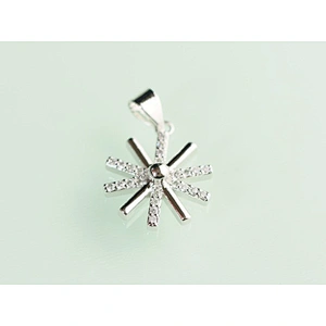 Italian 14K Gold Custom Sun Jewelry Wholesale Necklace Pendant Charm