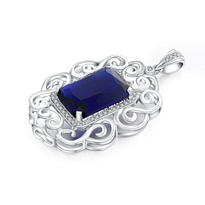 Beautiful women's swirl soutache design color stone sliver jewellery