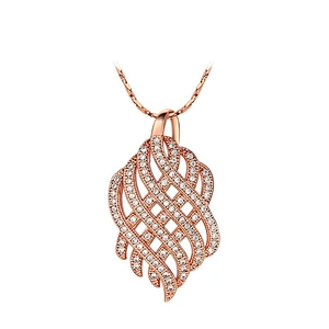 Hot wholesale interlaced pattern gold plated fashion jewelry sets
