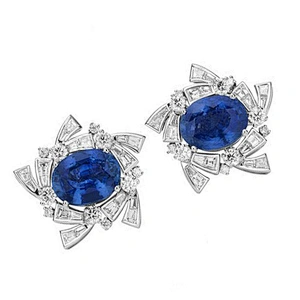 Best import wholesale tanzanite opal stud earrings jewelry