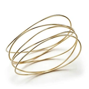 Hollow design spread latest design gold covering bangles