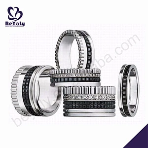 Nice cubic zircon 925 silver cheap bracelets for men