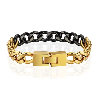 Manufacturer China Designer Gold Plated Chain Jewelry Men Bracelet