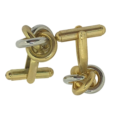Swirl design cute men's golden fruits and vegetable cufflinks