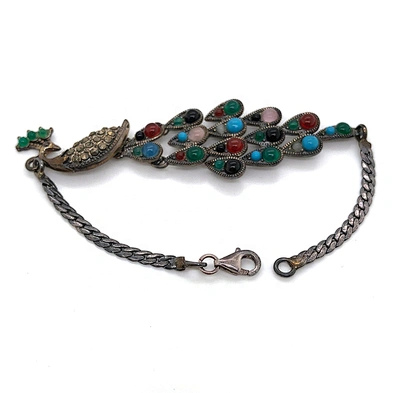 Anchors Crosses Leather Peacock Magnet Accessories For Ocean Jasper Wristband Feather Bracelet