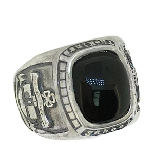 Teamwork signet black stone fantasy baseball championship rings