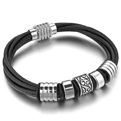 Fine quality cheap stainless steel custom design stack bracelet
