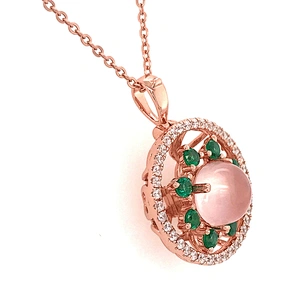 New fashion 925 sterling silver ring pendant jewelry