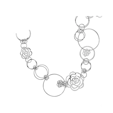 China Import Fashion Statement Jewelry Germany 925 Silver Necklace For Women