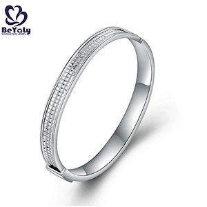 Classic Stainless Steel Square Convex Cut Design Bracelet Unisex