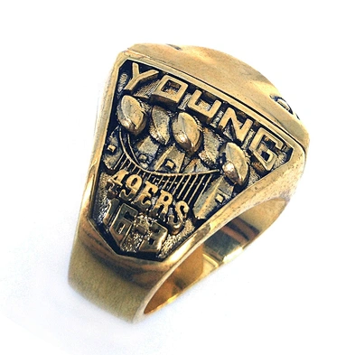 Fashion shiny multi stone new design gold finger ring