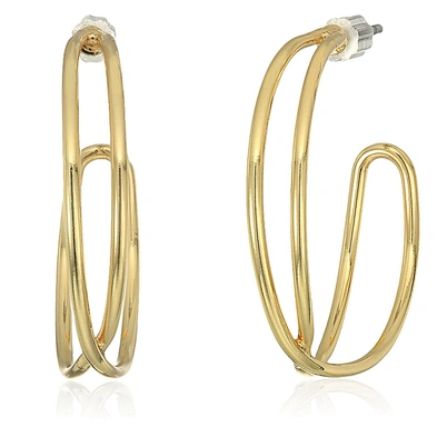 Graceful shiny silver bijoux women wear big clip earing