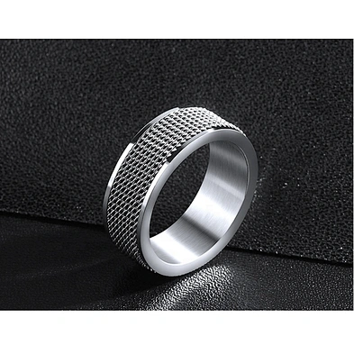 Nifty style male popular tat stainless steel rings