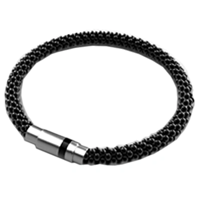 Womens permanent bracelet stainless steel cable jewelry