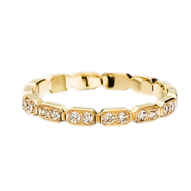 Trend 2020 Cubic Zircon Long Hexagon Design Geometric Ring Unisex
