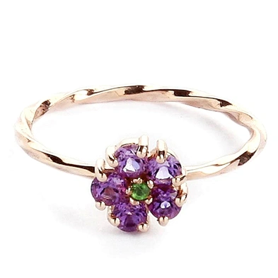 Rose cut synthetic diamond ring jewelry made in thailand
