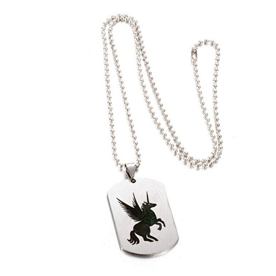 Custom stainless steel chain men unicorn pendant necklace jewelry